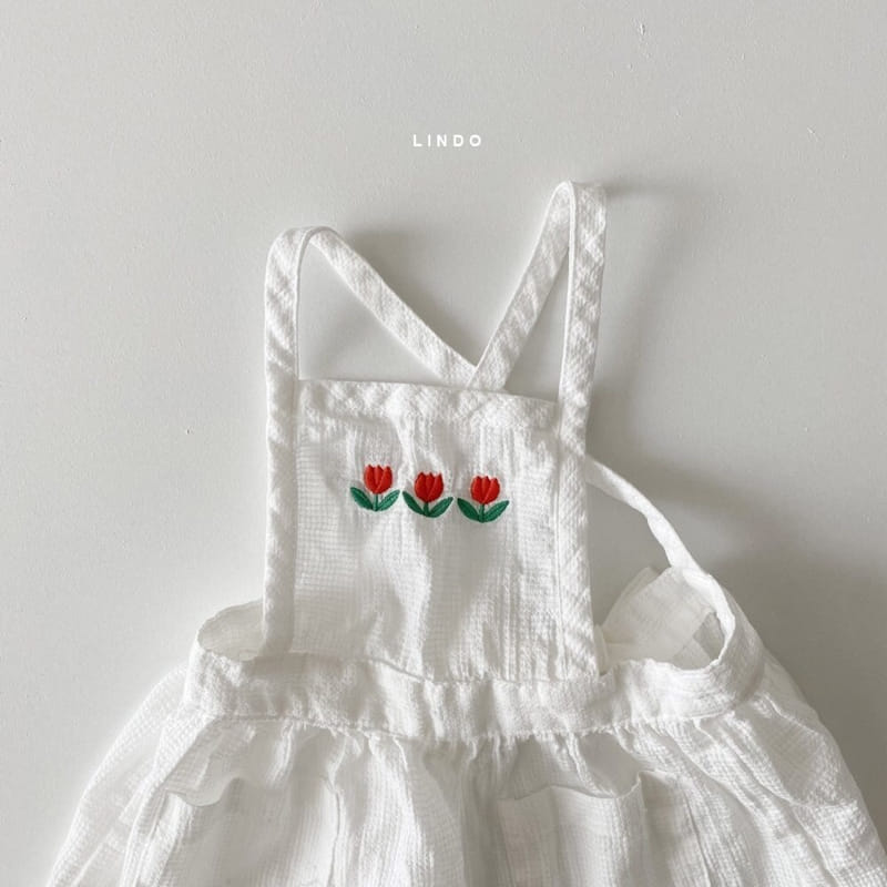 LINDO - Korean Children Fashion - #Kfashion4kids - Tulip Apron - 3