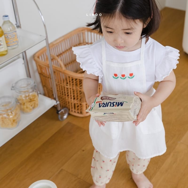 LINDO - Korean Children Fashion - #Kfashion4kids - Tulip Apron - 4