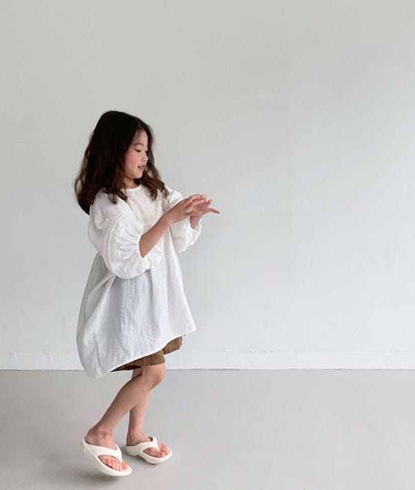 LITTLE COLLI - Korean Children Fashion - #Kfashion4kids - Puff Mini One-piece - 4