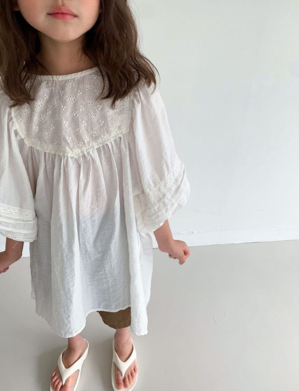 LITTLE COLLI - Korean Children Fashion - #Kfashion4kids - Puff Mini One-piece - 7