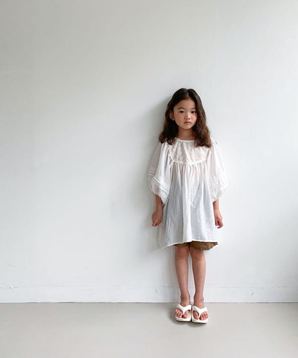 LITTLE COLLI - Korean Children Fashion - #Kfashion4kids - Puff Mini One-piece - 9