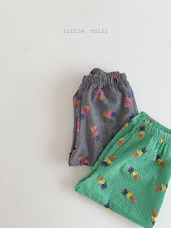 LITTLE COLLI - Korean Children Fashion - #Kfashion4kids - Jijimi Bear Pants - 3