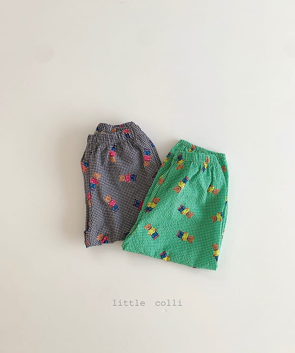 LITTLE COLLI - Korean Children Fashion - #Kfashion4kids - Jijimi Bear Pants - 4