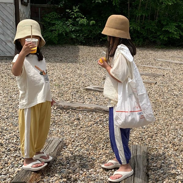 LITTLE COLLI - Korean Children Fashion - #Kfashion4kids - Summer Jogger Pants