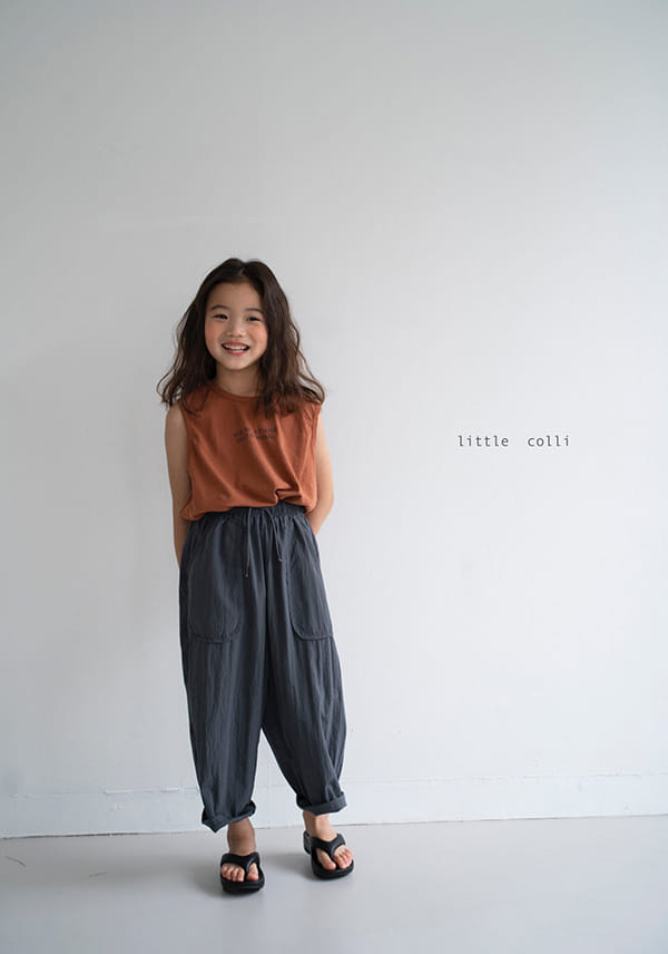 LITTLE COLLI - Korean Children Fashion - #Kfashion4kids - School Sleeveless Tee - 4