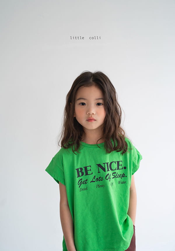LITTLE COLLI - Korean Children Fashion - #Kfashion4kids - Lettering Tee - 5