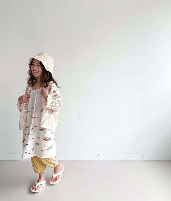 LITTLE COLLI - Korean Children Fashion - #Kfashion4kids - Love One-piece - 8