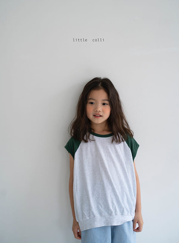 LITTLE COLLI - Korean Children Fashion - #Kfashion4kids - Raglan Tee - 6