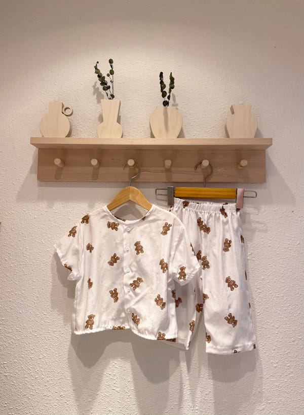 LOVIN - Korean Children Fashion - #Kfashion4kids - Bear Pajamas - 10