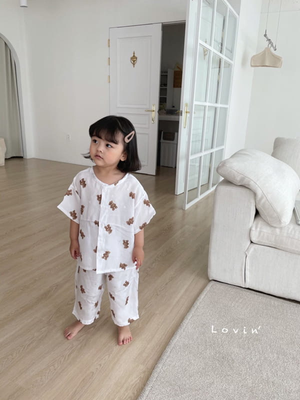 LOVIN - Korean Children Fashion - #Kfashion4kids - Bear Pajamas - 6