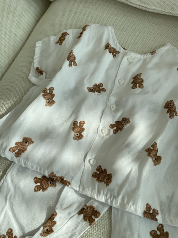 LOVIN - Korean Children Fashion - #Kfashion4kids - Bear Pajamas - 9
