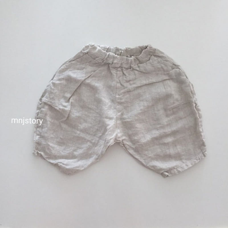 M & J STORY - Korean Children Fashion - #Kfashion4kids - Linen Abang Pants - 4