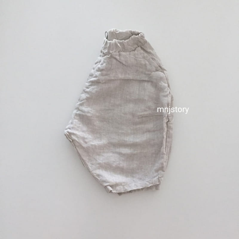 M & J STORY - Korean Children Fashion - #Kfashion4kids - Linen Abang Pants - 5