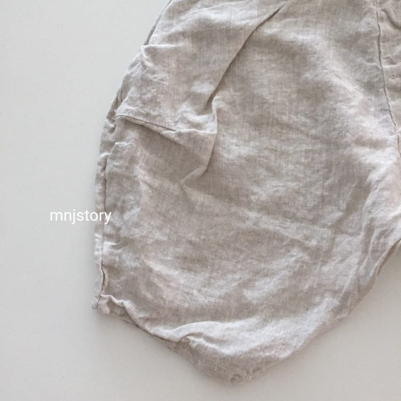 M & J STORY - Korean Children Fashion - #Kfashion4kids - Linen Abang Pants - 6
