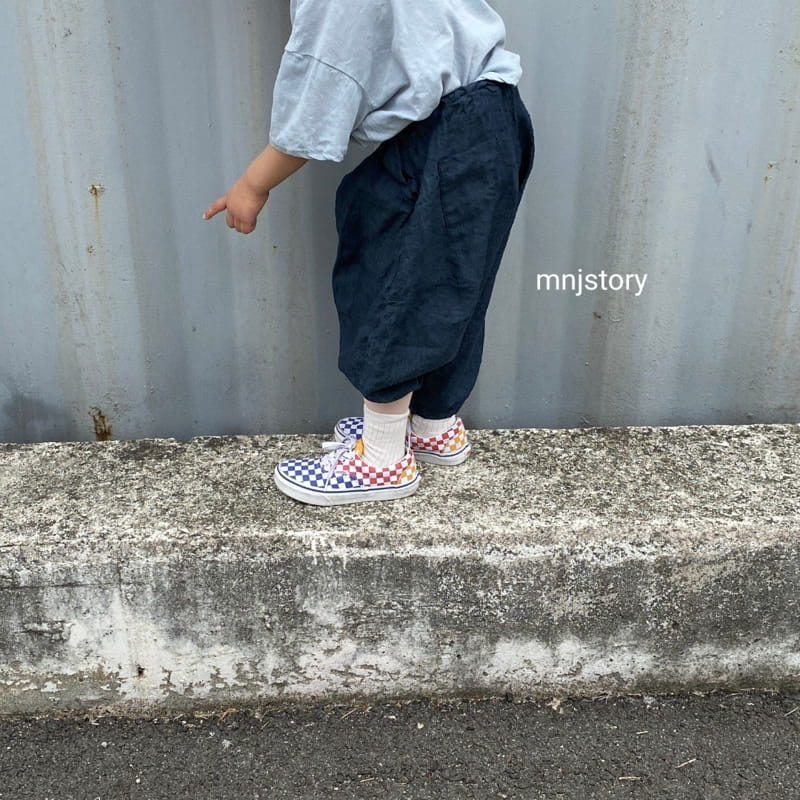 M & J STORY - Korean Children Fashion - #Kfashion4kids - Linen Abang Pants - 9