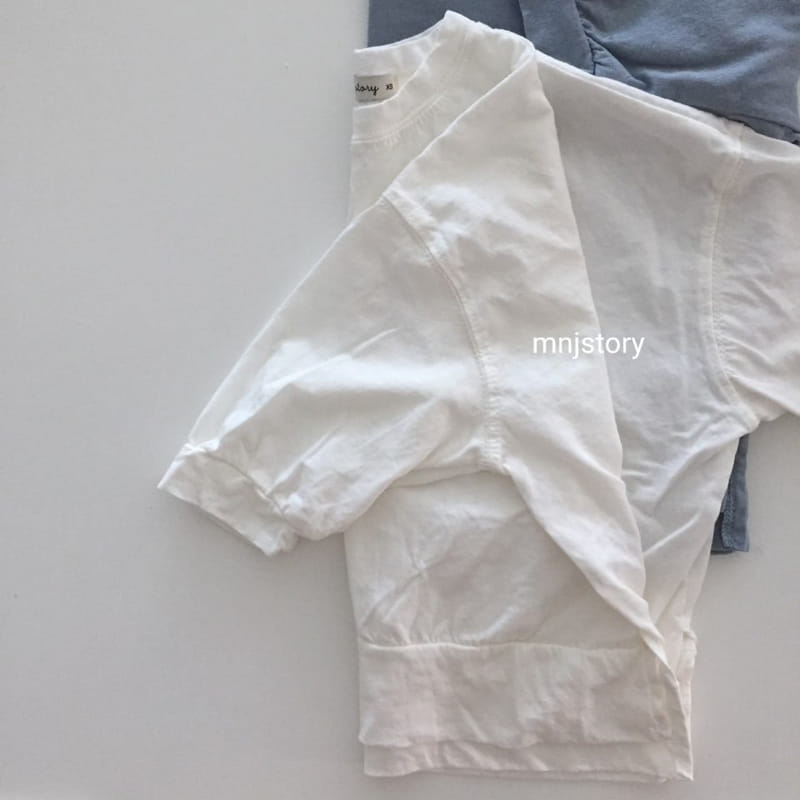 M & J STORY - Korean Children Fashion - #Kfashion4kids - Plain Long Tee - 2