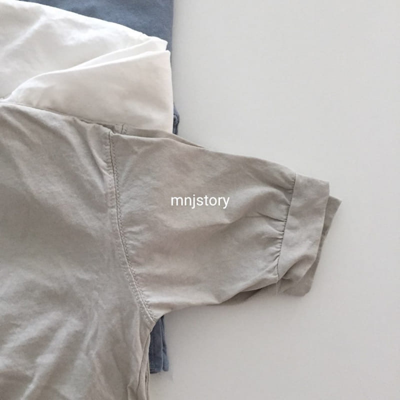 M & J STORY - Korean Children Fashion - #Kfashion4kids - Plain Long Tee - 3