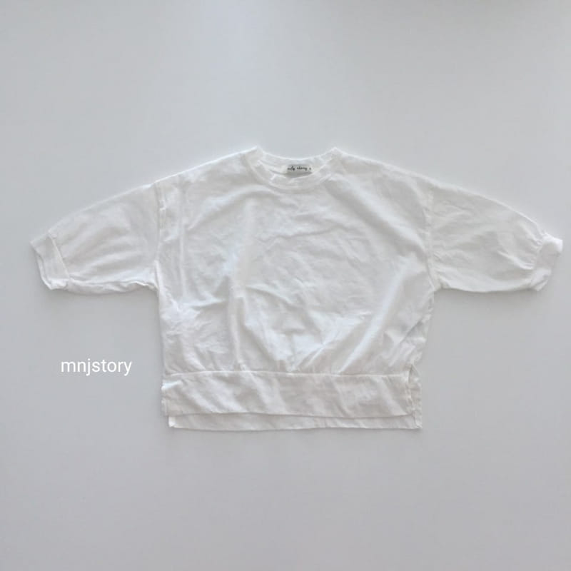 M & J STORY - Korean Children Fashion - #Kfashion4kids - Plain Long Tee - 4