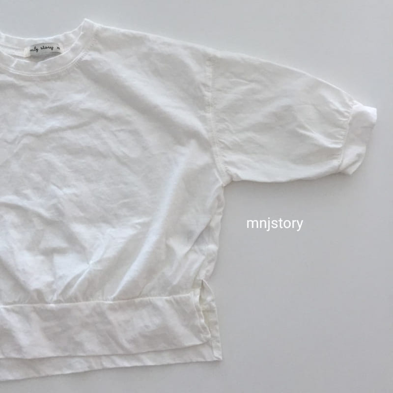 M & J STORY - Korean Children Fashion - #Kfashion4kids - Plain Long Tee - 5