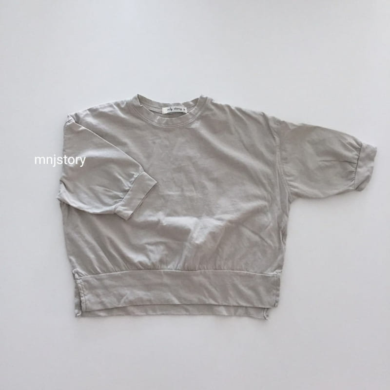 M & J STORY - Korean Children Fashion - #Kfashion4kids - Plain Long Tee - 6