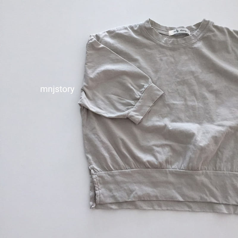 M & J STORY - Korean Children Fashion - #Kfashion4kids - Plain Long Tee - 7