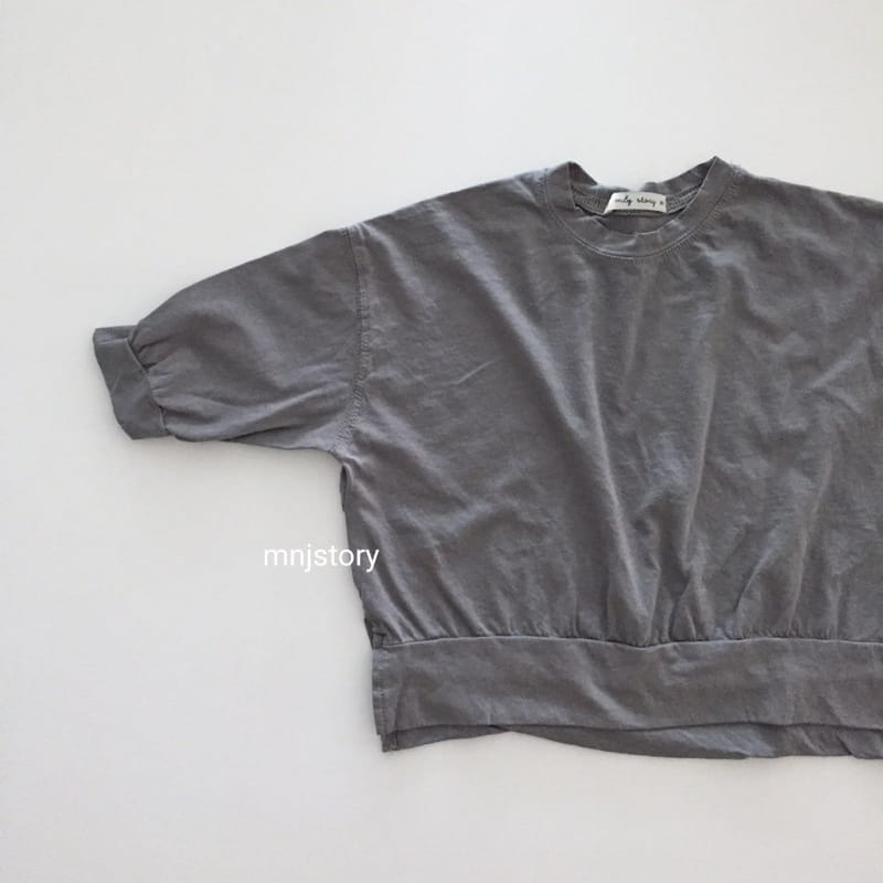 M & J STORY - Korean Children Fashion - #Kfashion4kids - Plain Long Tee - 9
