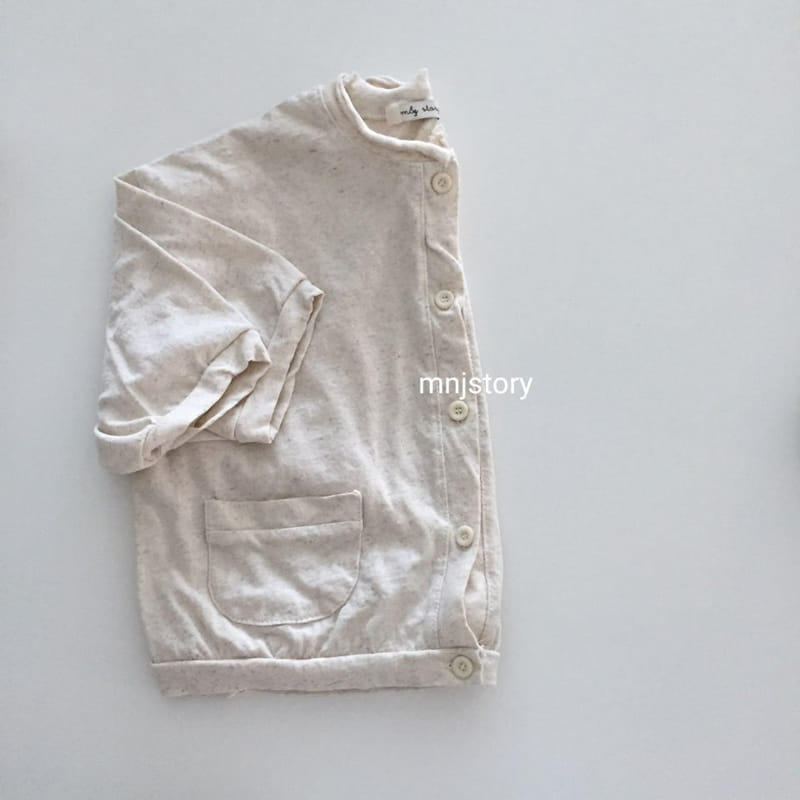 M & J STORY - Korean Children Fashion - #Kfashion4kids - Guaze Cardigan - 3