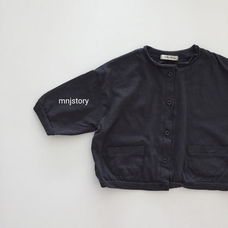 M & J STORY - Korean Children Fashion - #Kfashion4kids - Guaze Cardigan - 5