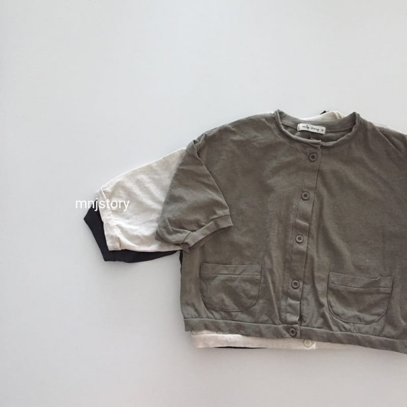 M & J STORY - Korean Children Fashion - #Kfashion4kids - Guaze Cardigan - 9