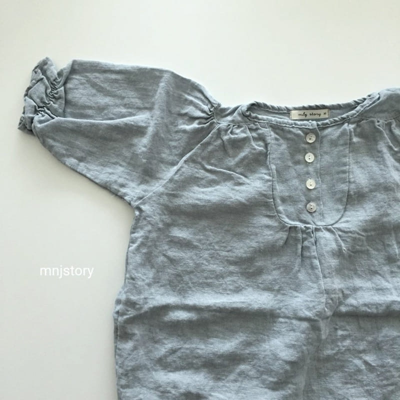 M & J STORY - Korean Children Fashion - #Kfashion4kids - A Little Princess One-piece - 3
