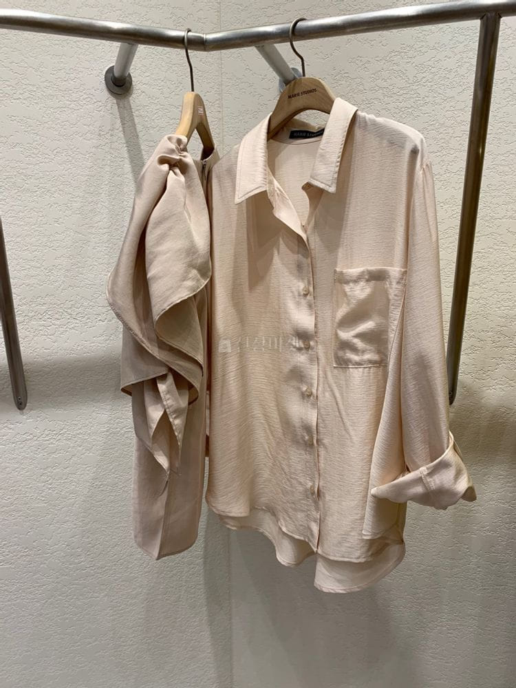 MARIE STUDIOS - Korean Children Fashion - #Kfashion4kids - Shoulder Frill Blouse - 3