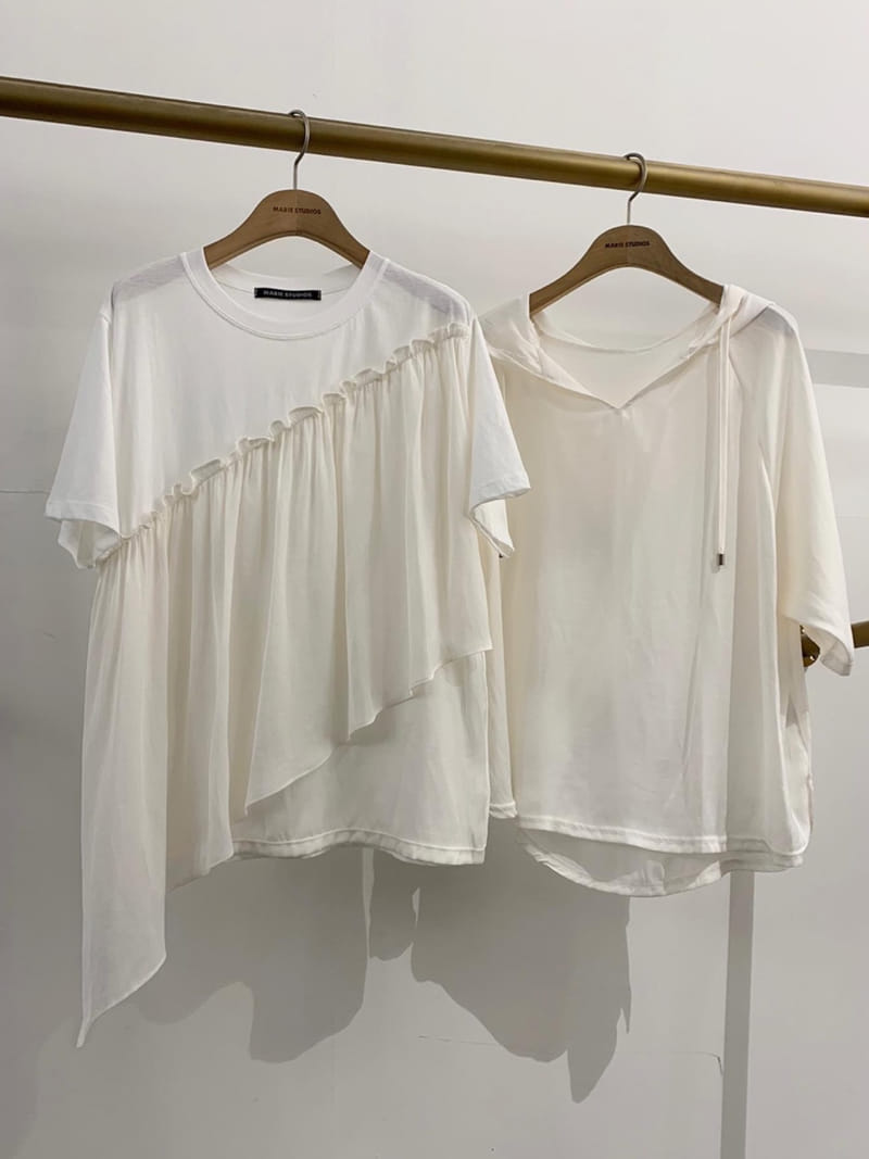 MARIE STUDIOS - Korean Children Fashion - #Kfashion4kids - Short Sleeves Restaurant Tee - 2