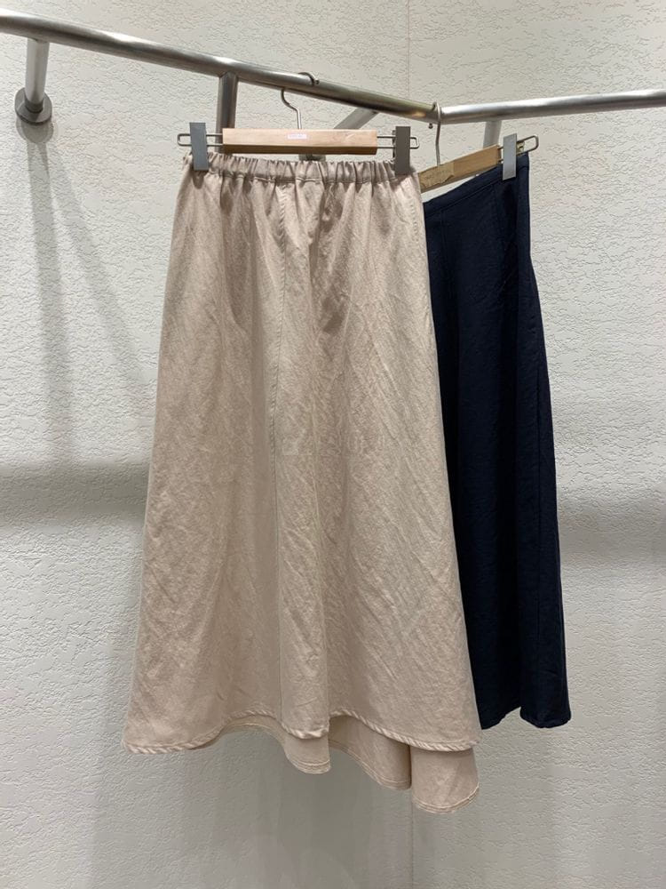 MARIE STUDIOS - Korean Children Fashion - #Kfashion4kids - Troy Linen Long Skirt - 4
