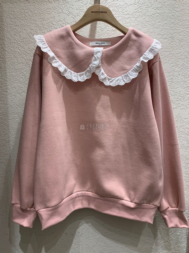 MARIE STUDIOS - Korean Children Fashion - #Kfashion4kids - Lace Sweatshirt - 5