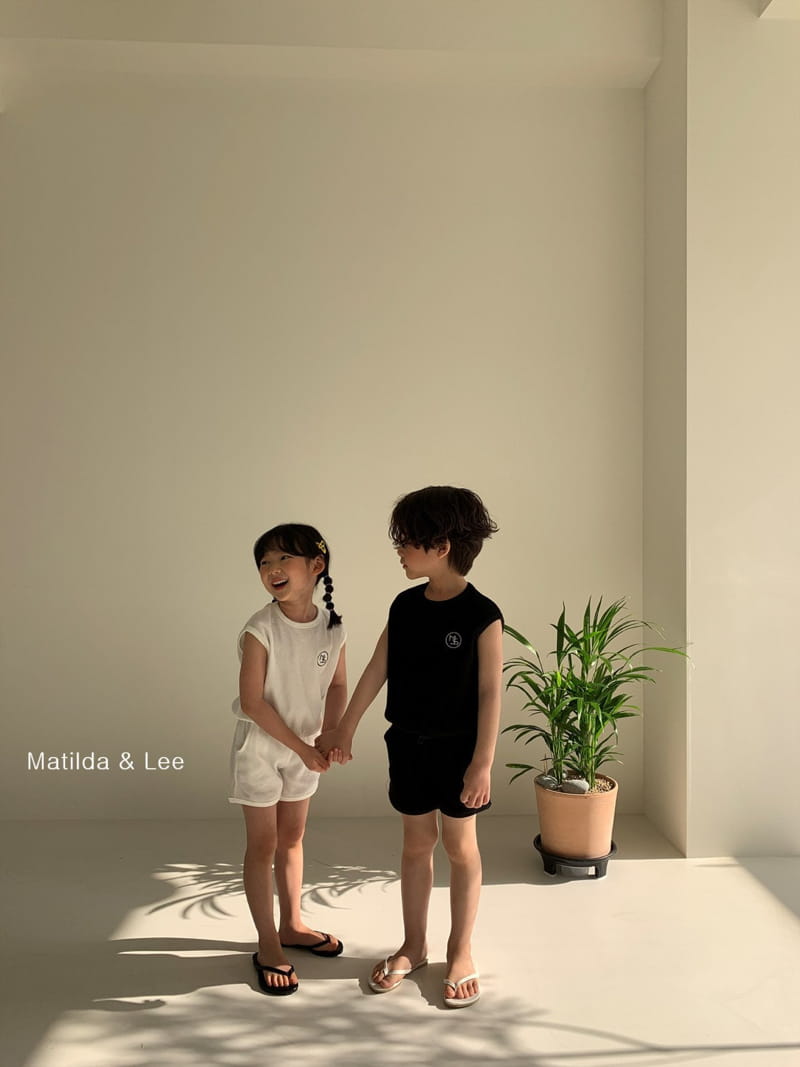 MATILDA & LEE - Korean Children Fashion - #Kfashion4kids - MS Top Bottom Set - 12