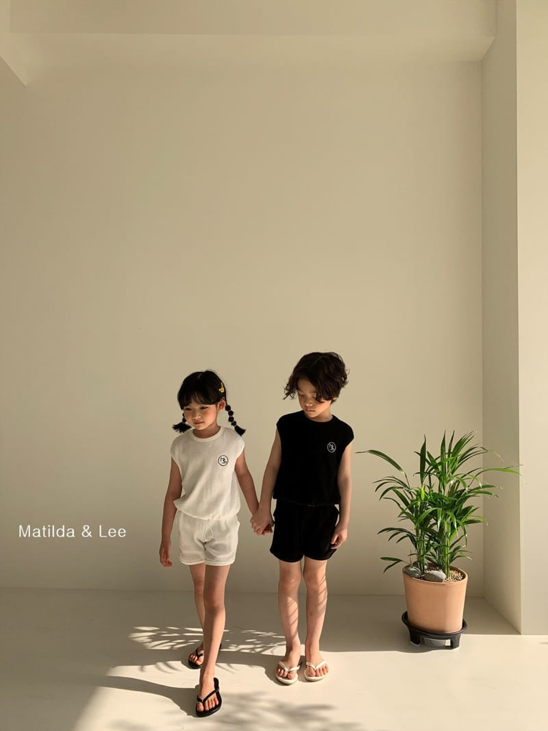 MATILDA & LEE - Korean Children Fashion - #Kfashion4kids - MS Top Bottom Set - 6