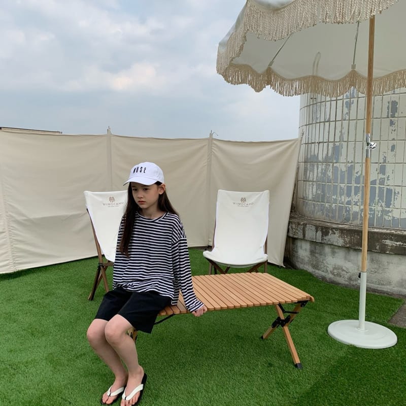 MATILDA & LEE - Korean Children Fashion - #Kfashion4kids - Summer Stripes Top Bottom Set