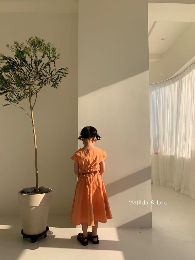 MATILDA & LEE - Korean Children Fashion - #Kfashion4kids - Back Slit One-piece - 10