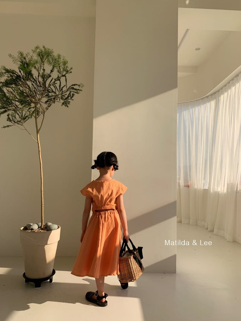 MATILDA & LEE - Korean Children Fashion - #Kfashion4kids - Back Slit One-piece - 11