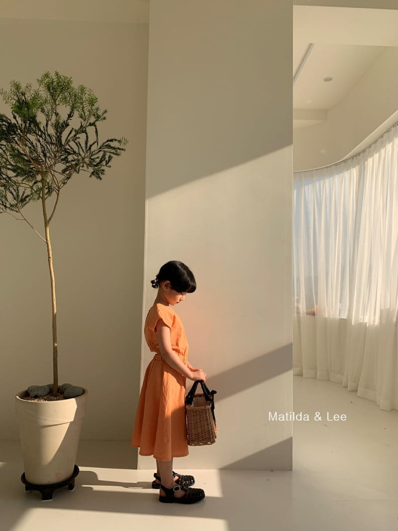 MATILDA & LEE - Korean Children Fashion - #Kfashion4kids - Back Slit One-piece - 12