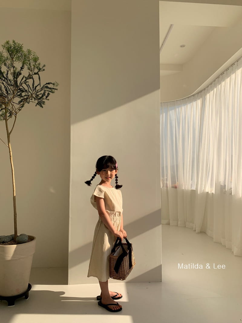 MATILDA & LEE - Korean Children Fashion - #Kfashion4kids - Back Slit One-piece - 5