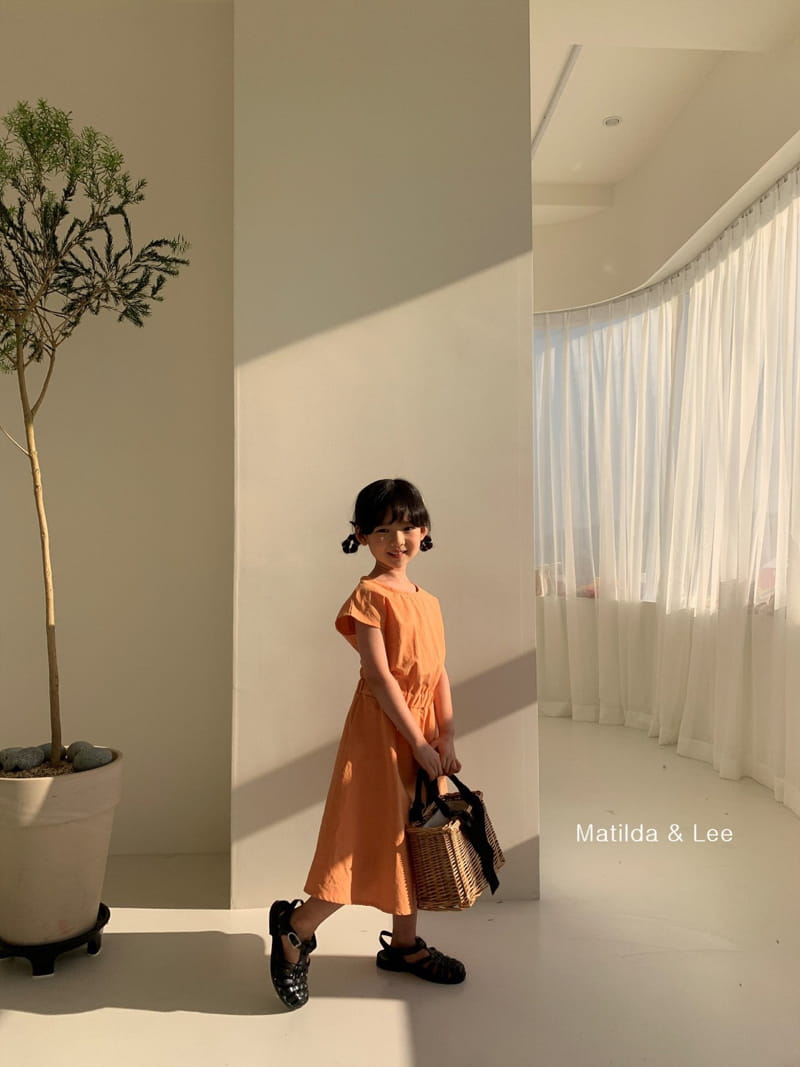 MATILDA & LEE - Korean Children Fashion - #Kfashion4kids - Back Slit One-piece - 8