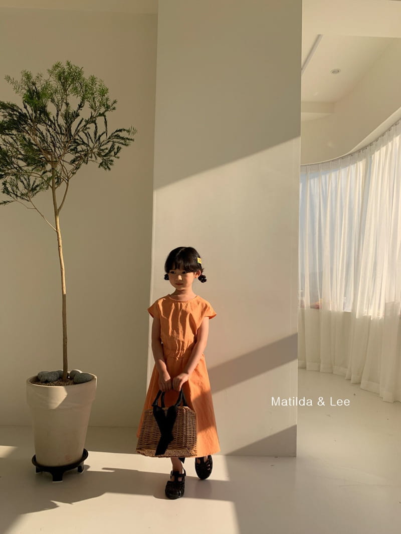 MATILDA & LEE - Korean Children Fashion - #Kfashion4kids - Back Slit One-piece - 9