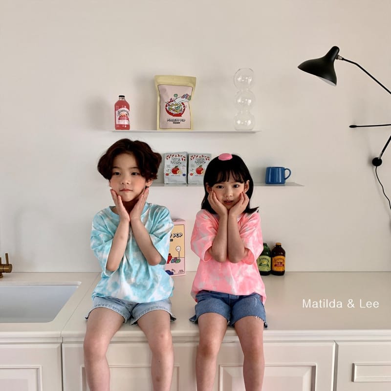 MATILDA & LEE - Korean Children Fashion - #Kfashion4kids - Water Painting Tee - 6