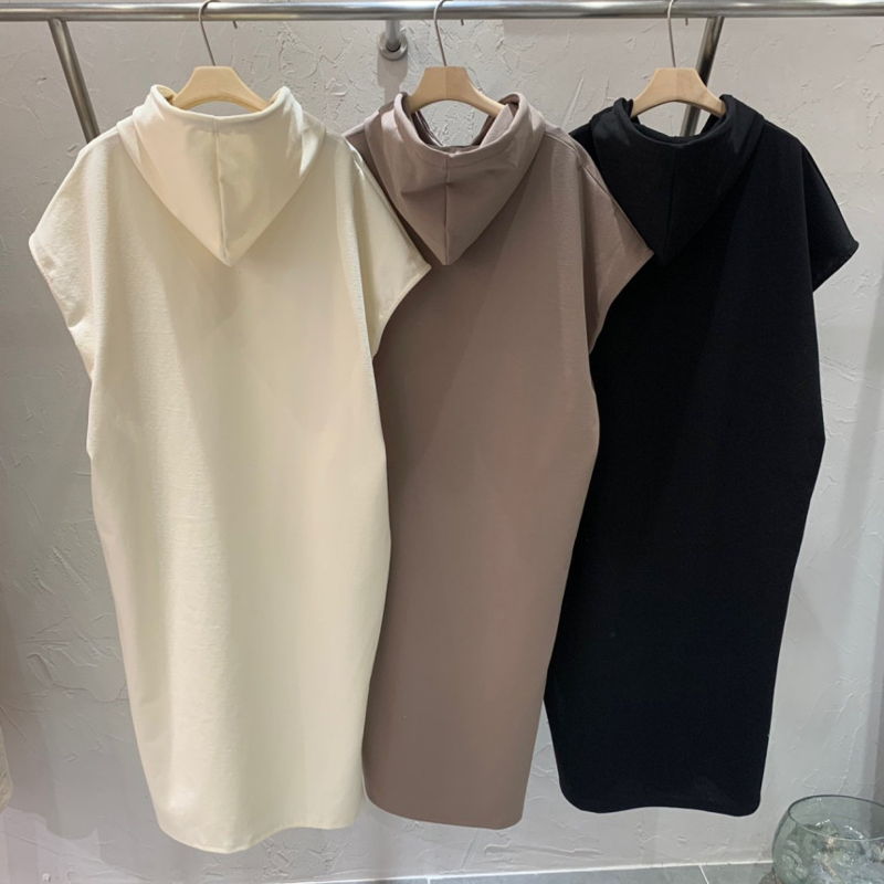 MERRY J - Korean Women Fashion - #Kfashion - Coccon Hood One-piece - 12