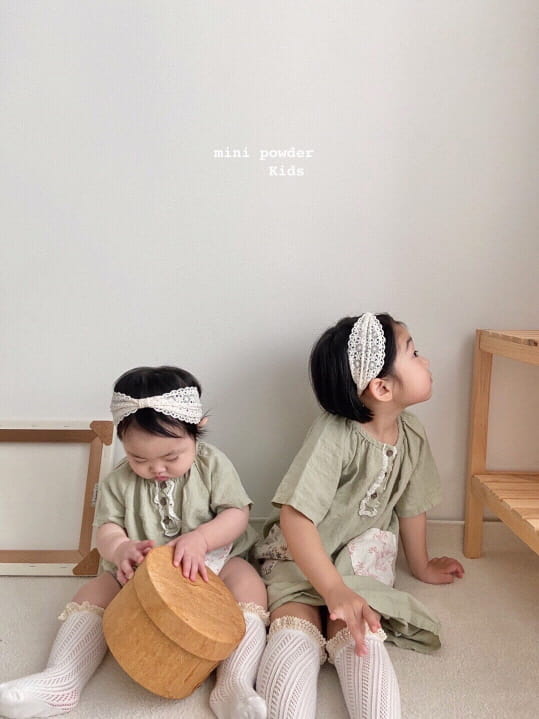 MINI POWDER - Korean Children Fashion - #Kfashion4kids - Pocket One-piece - 3