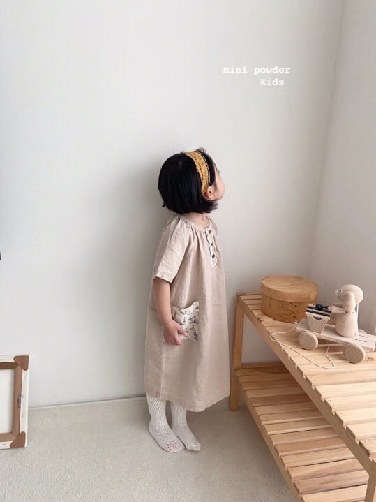 MINI POWDER - Korean Children Fashion - #Kfashion4kids - Pocket One-piece - 6