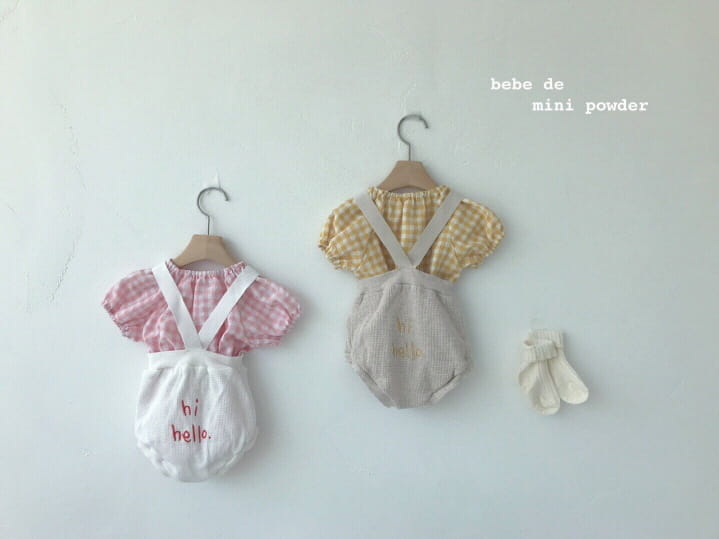 MINI POWDER - Korean Children Fashion - #Kfashion4kids - Check Blouse - 10