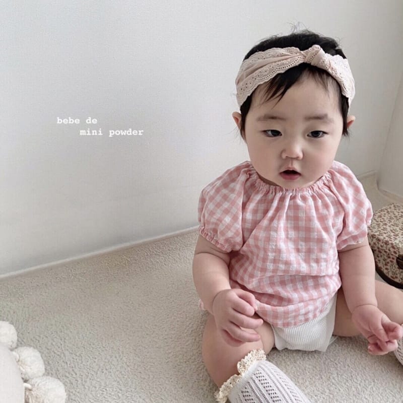 MINI POWDER - Korean Children Fashion - #Kfashion4kids - Check Blouse - 11