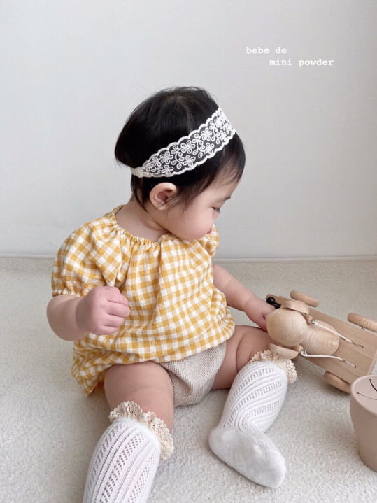 MINI POWDER - Korean Children Fashion - #Kfashion4kids - Check Blouse - 4